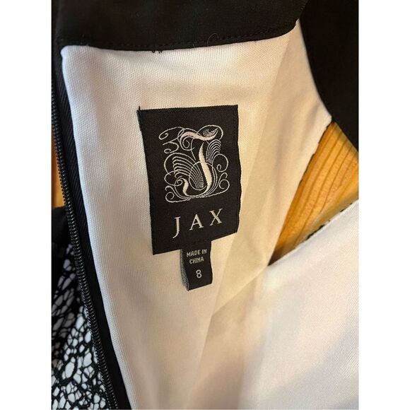 JAX Black and White BodyCon Dress Size 8 (1954) - Picture 5 of 6
